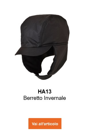 Immagine del cappello Winter Trapper HA13 in nero con collegamento all'articolo.